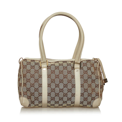 Gucci GG Canvas Boston Bag