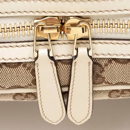 Gucci GG Canvas Britt Satchel