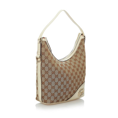 Gucci GG Canvas Britt Shoulder Bag