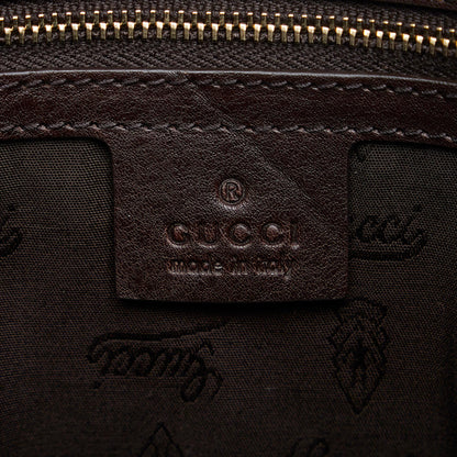 Gucci GG Canvas Charm Tote (SHG-n6X4id)