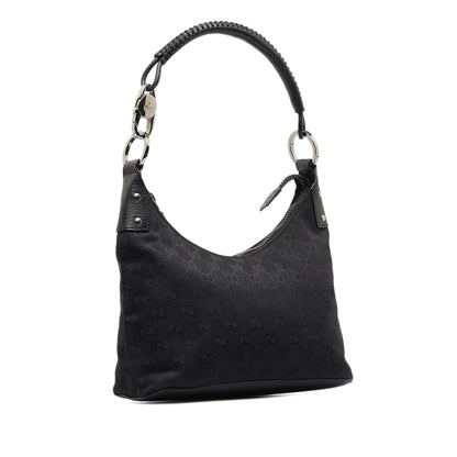 Gucci GG Canvas Classic Ring Hobo (SHG-nRL4TE)