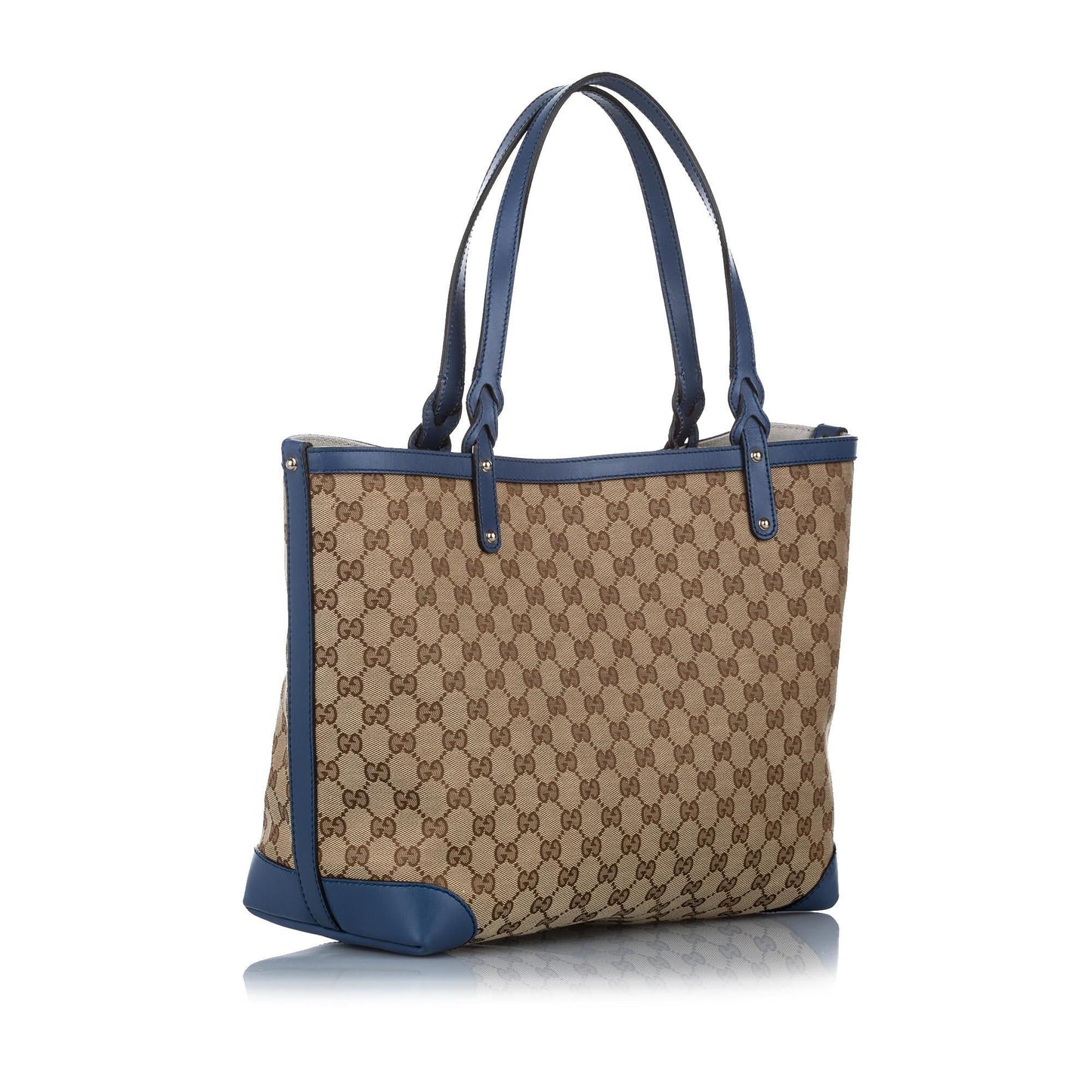 Gucci GG Canvas Craft Tote Bag (SHG-17121)