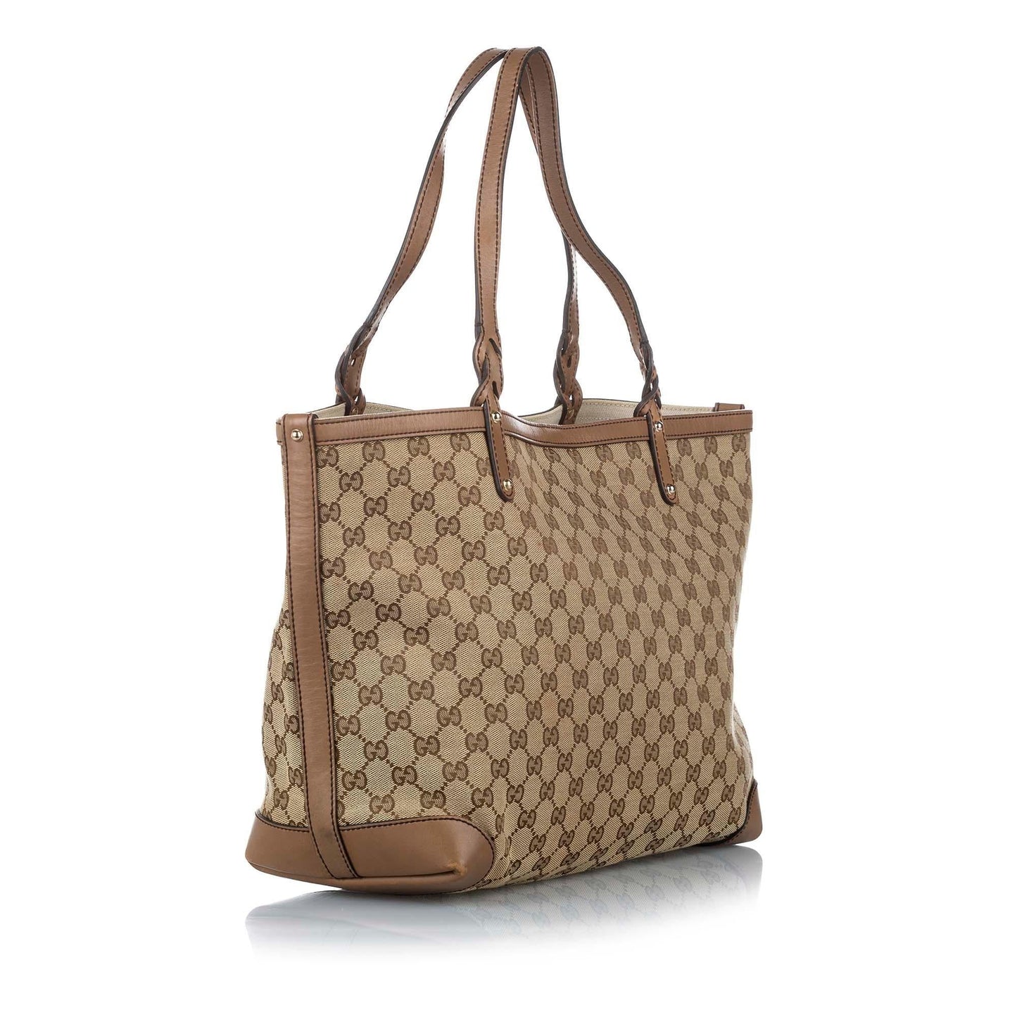 Gucci GG Canvas Craft Tote Bag (SHG-20642)