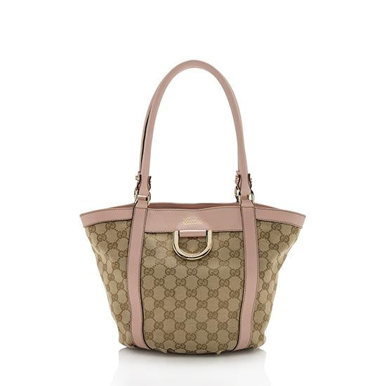 Gucci GG Canvas D-Ring Tote