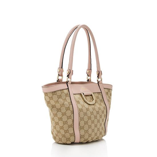 Gucci GG Canvas D-Ring Tote