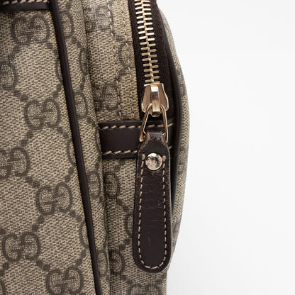 Gucci GG Canvas Double Pocket Messeneger Bag (SHF-UBcIwa)