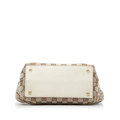 Gucci GG Canvas Eclipse Shoulder Bag (SHG-lWXVX7)