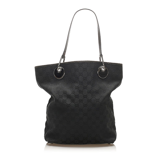Gucci GG Canvas Eclipse Tote Bag (SHG-15358)