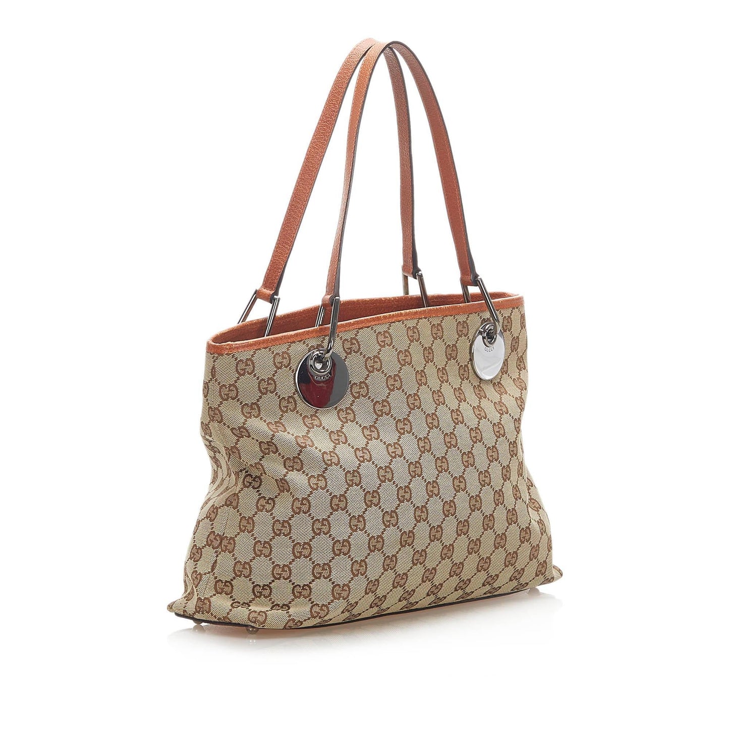 Gucci GG Canvas Eclipse Tote Bag (SHG-17739)