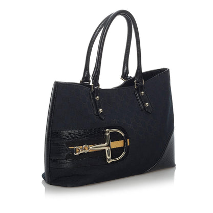 Gucci GG Canvas Hasler Tote Bag