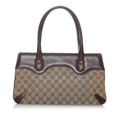 Gucci GG Canvas Horsebit Handbag