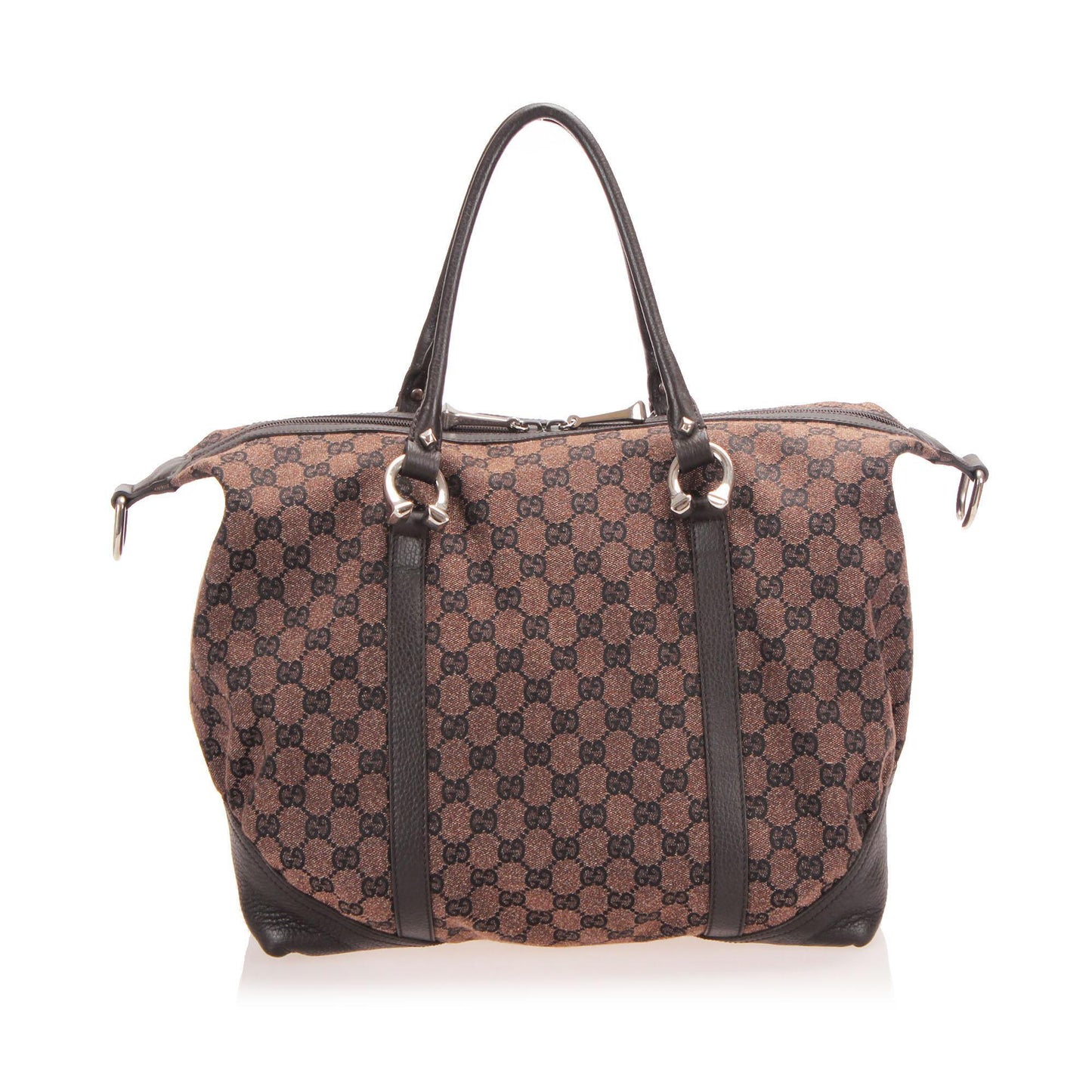 Gucci GG Canvas Horsebit Nail Tote  (SHG-12820)