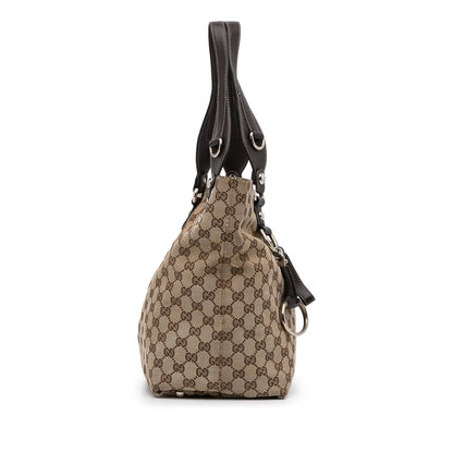 Gucci GG Canvas Icon Bit Tote (SHG-e1bc9h)