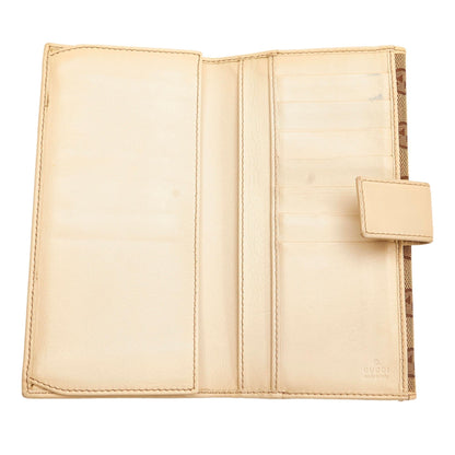 Gucci GG Canvas Interlocking G Long Wallet