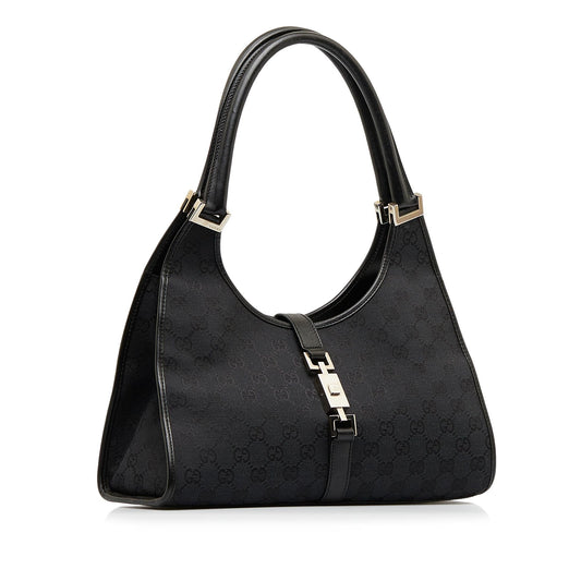 Gucci GG Canvas Jackie Bardot (SHG-LxroRX)