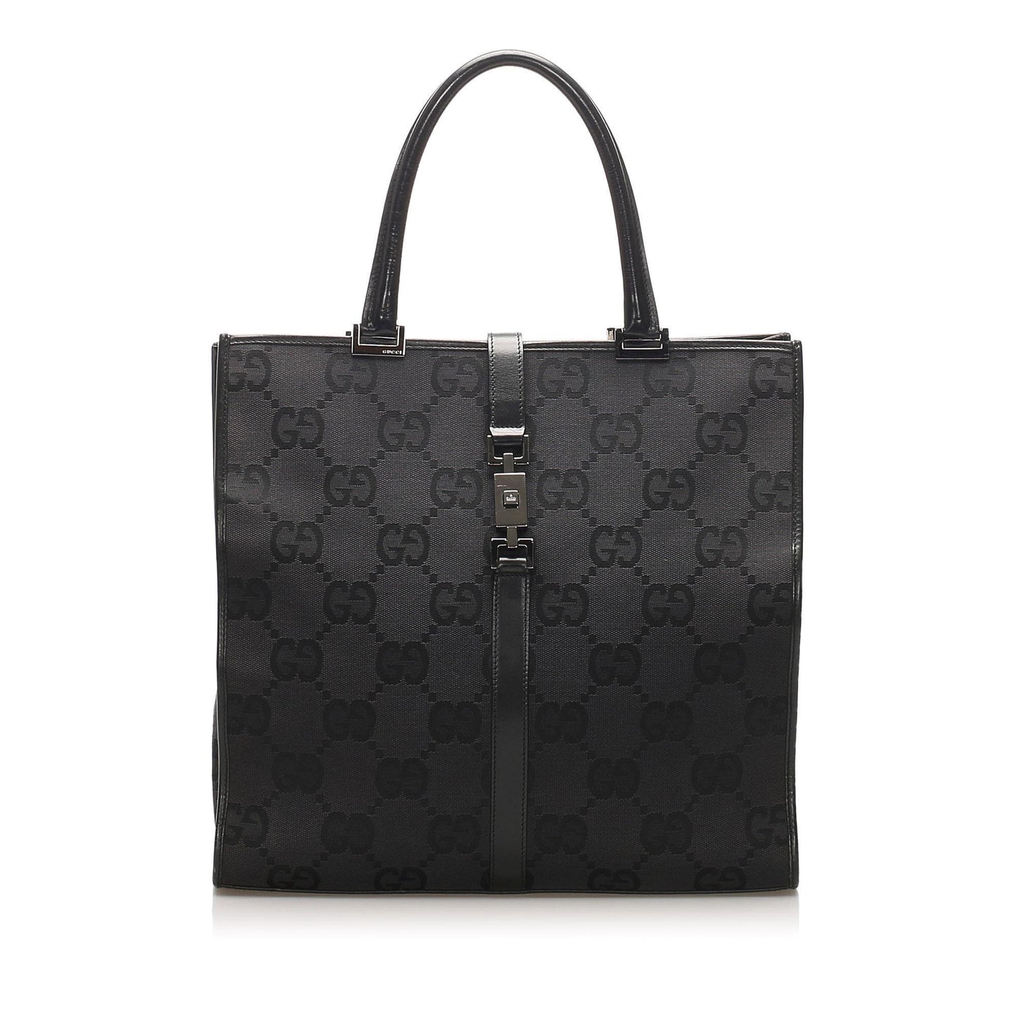 Gucci GG Canvas Jackie Tote Bag (SHG-11941)