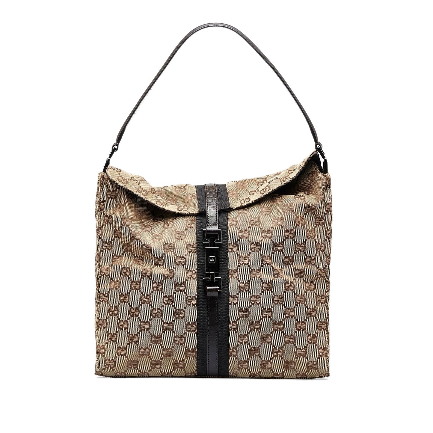 Gucci GG Canvas Jackie Tote (SHG-jpJDUK)