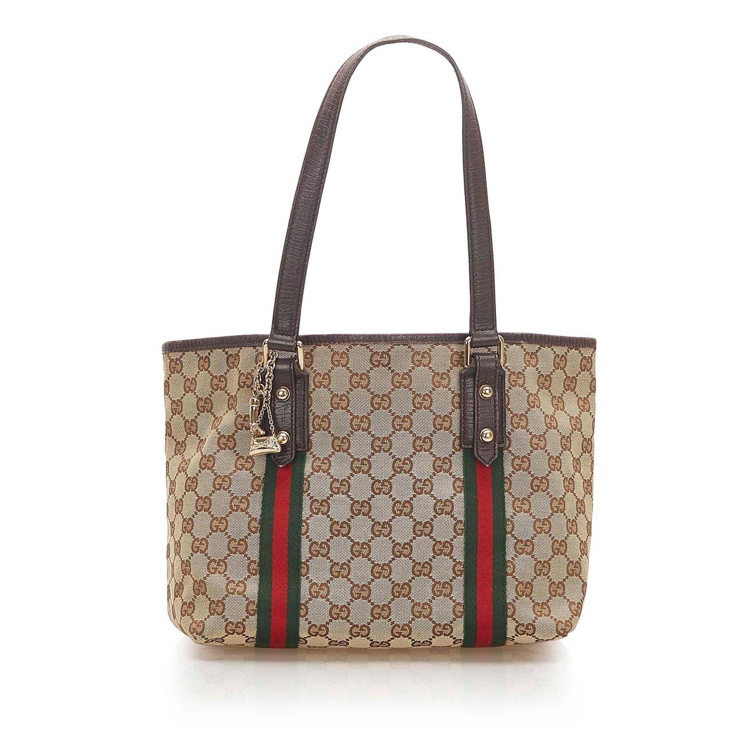 Gucci GG Canvas Jolicoeur Tote Bag (SHG-18756)