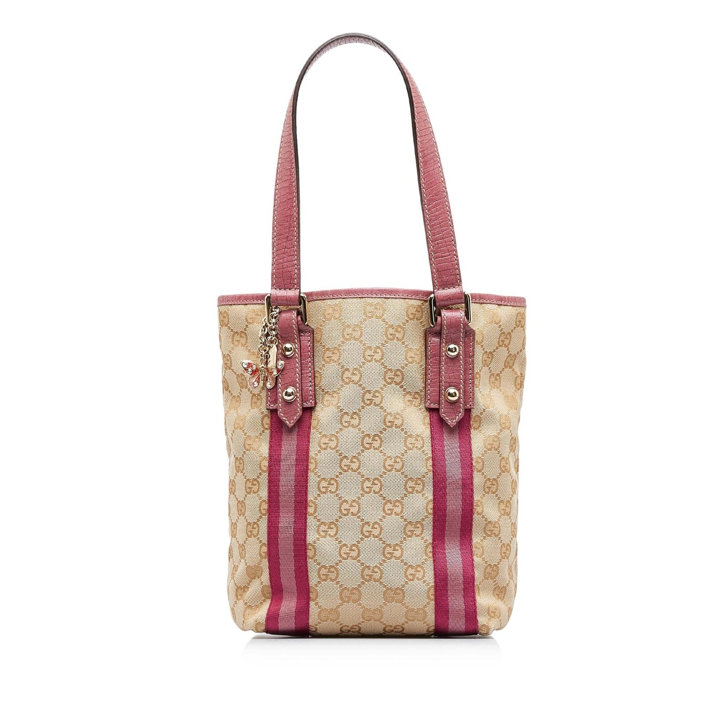 Gucci GG Canvas Jolicoeur Tote Bag (SHG-mqvaTI)