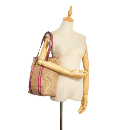 Gucci GG Canvas Jolicoeur Tote (SHG-5H7daB)