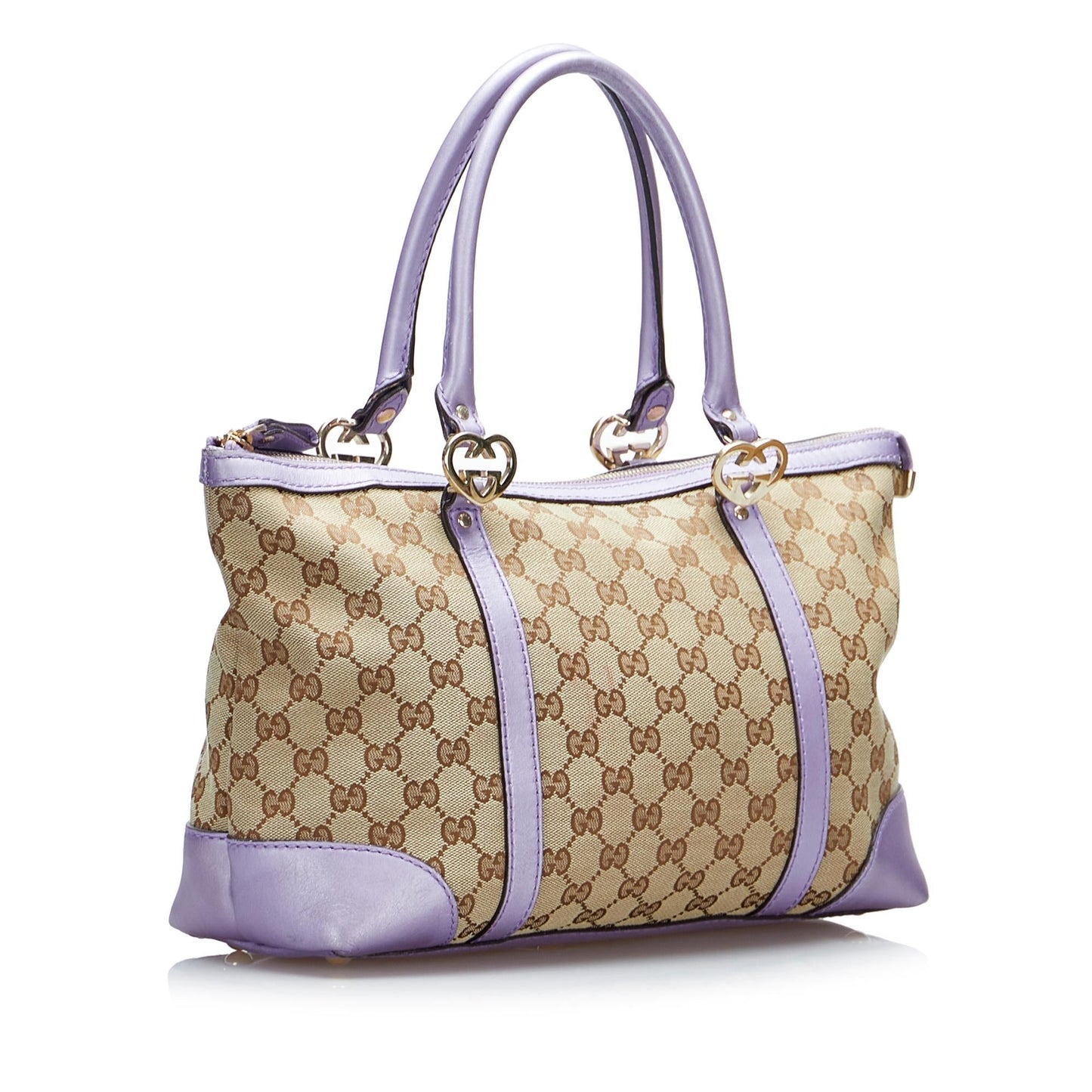 Gucci GG Canvas Lovely Tote Bag (SHG-7OVX1r)