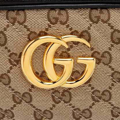 Gucci GG Canvas Marmont Small Shoulder Bag (SHF-WOBoDJ)