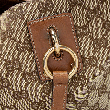Gucci GG Canvas Medium Charm Tote - FINAL SALE