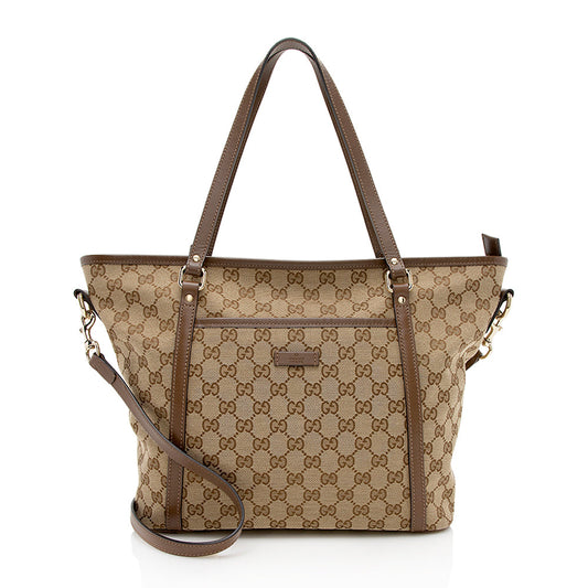 Gucci GG Canvas Medium Tote