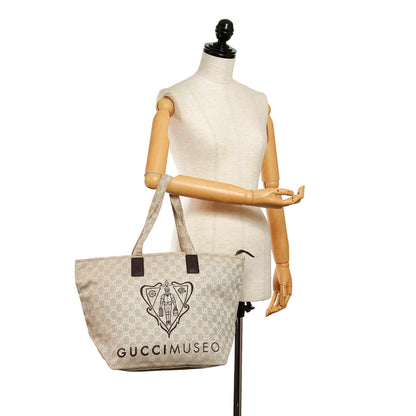 Gucci GG Canvas Museo Tote Bag