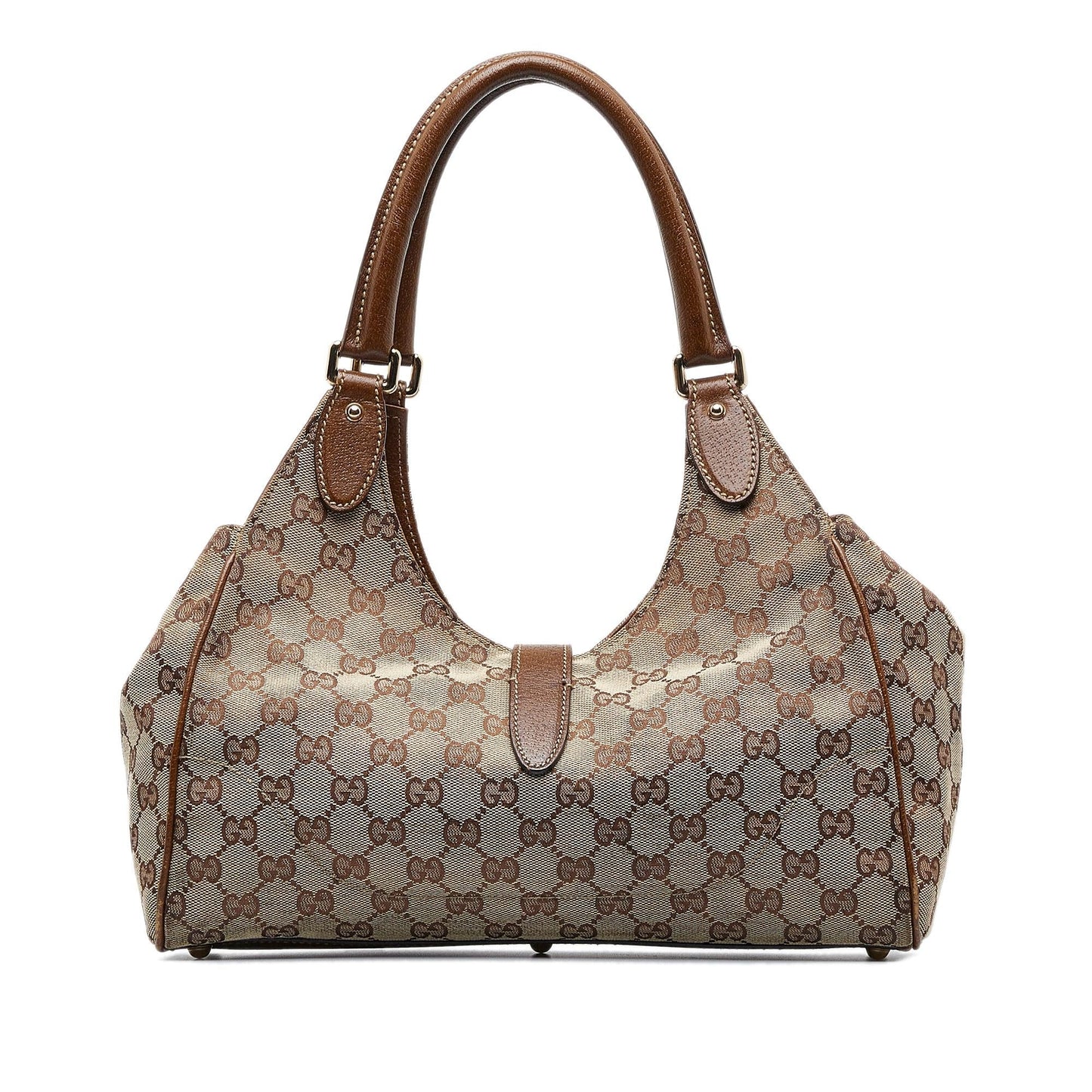 Gucci GG Canvas New Jackie Shoulder Bag (SHG-tvpwSB)