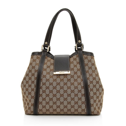 Gucci GG Canvas New Ladies Tote (SHF-XsTwnH)