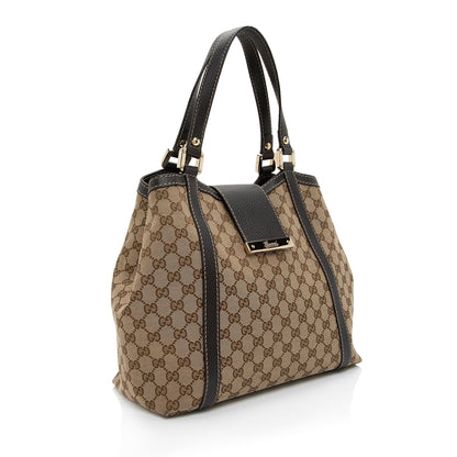 Gucci GG Canvas New Ladies Tote (SHF-XsTwnH)