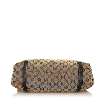 Gucci GG Canvas New Ladies Web Tote Bag