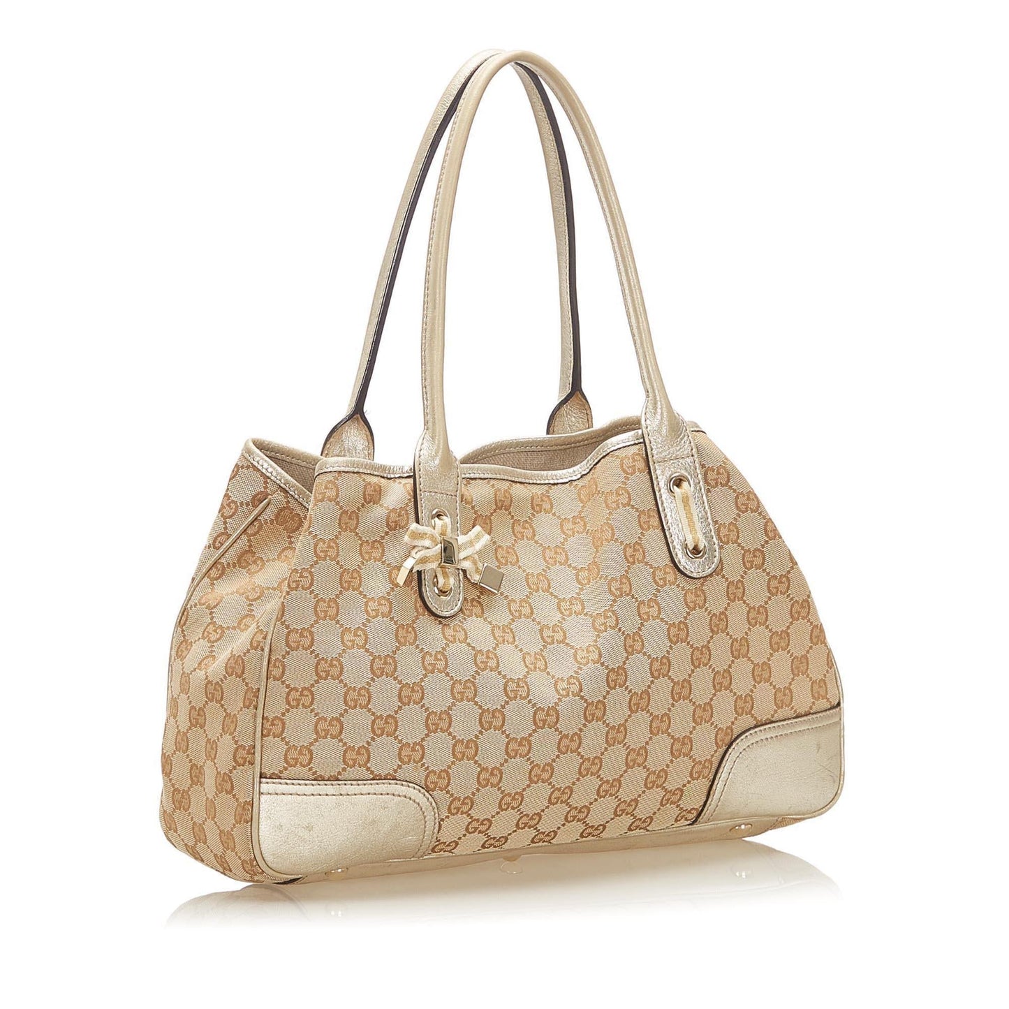 Gucci GG Canvas Princy Tote Bag (SHG-18784)