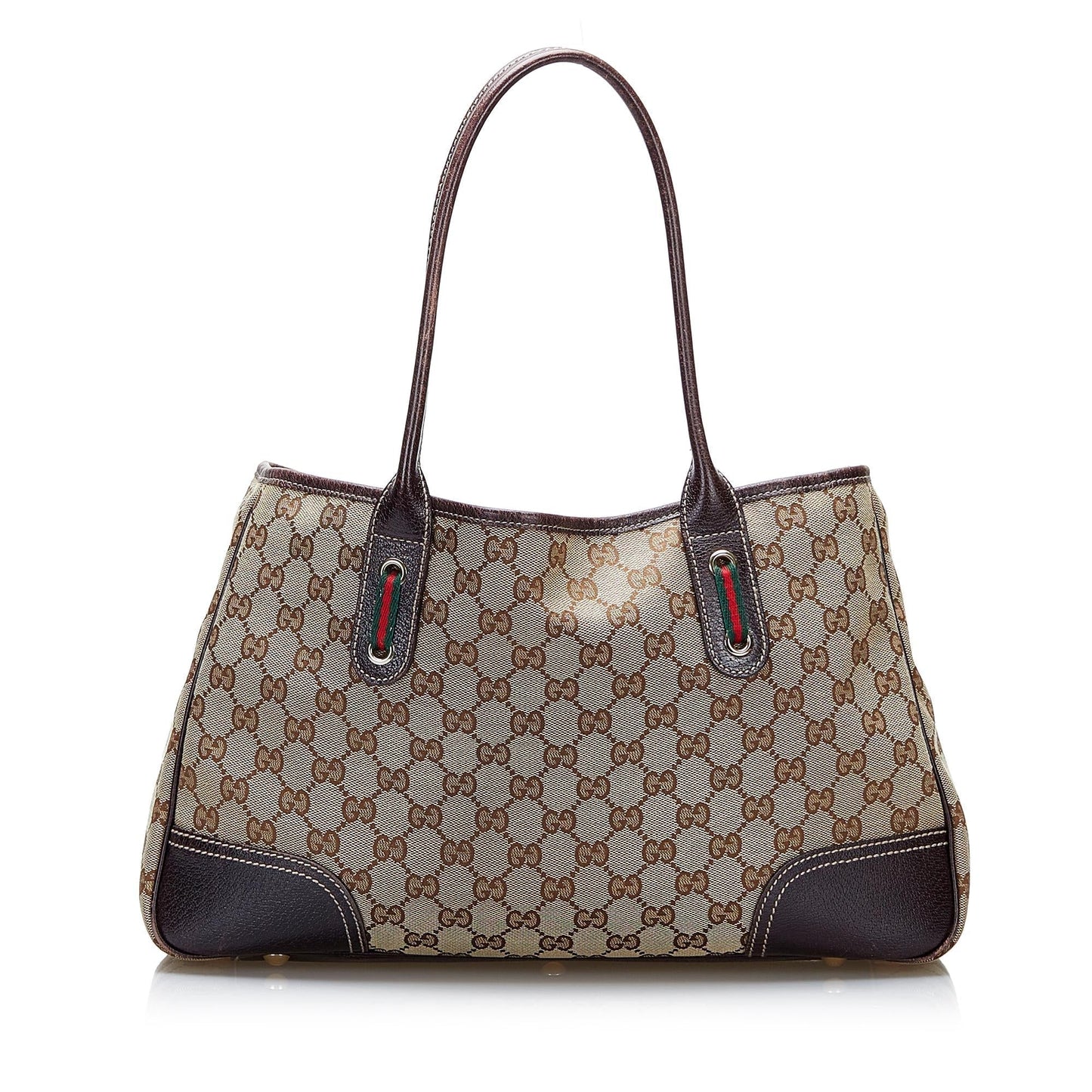 Gucci GG Canvas Princy Tote Bag (SHG-NumBEo)