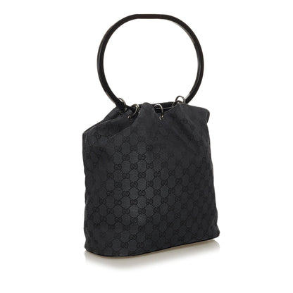 Gucci GG Canvas Ring Handle Handbag