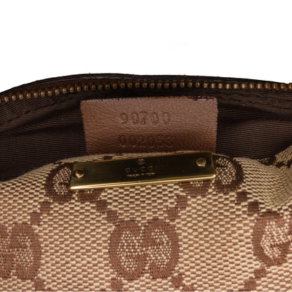 Gucci GG Canvas Round Crossbody (SHG-vcB2C2)