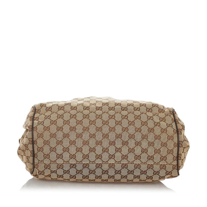 Gucci GG Canvas Sukey Satchel