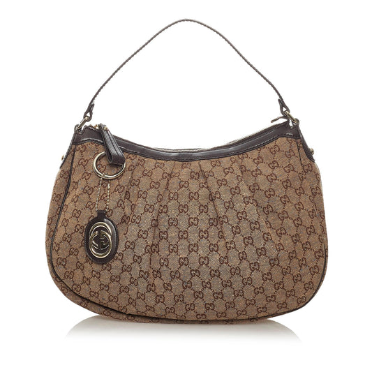 Gucci GG Canvas Sukey Shoulder Bag