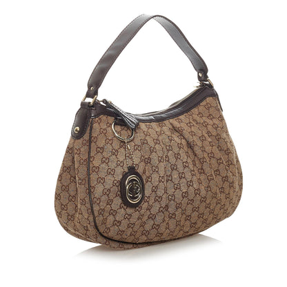 Gucci GG Canvas Sukey Shoulder Bag