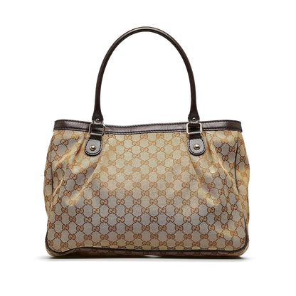 Gucci GG Canvas Sukey Tote Bag (SHG-ifpulK)