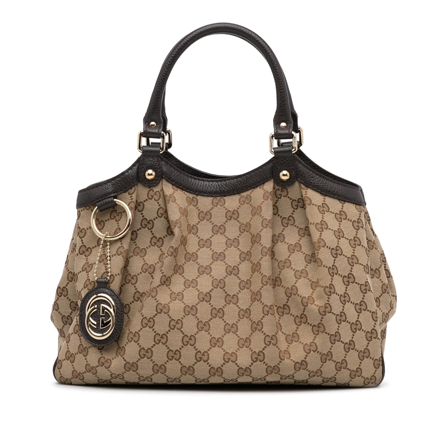 Gucci GG Canvas Sukey Tote Bag (SHG-9lDbkn)