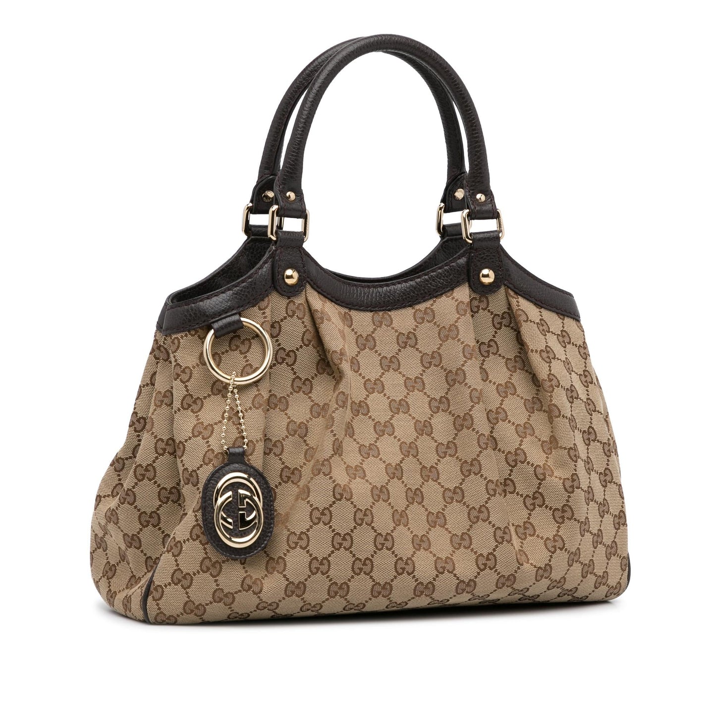 Gucci GG Canvas Sukey Tote Bag (SHG-9lDbkn)