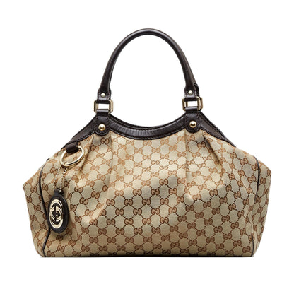 Gucci GG Canvas Sukey Tote (SHG-9kpI7i)