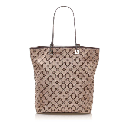 Gucci GG Canvas Tote Bag (SHG-15300)