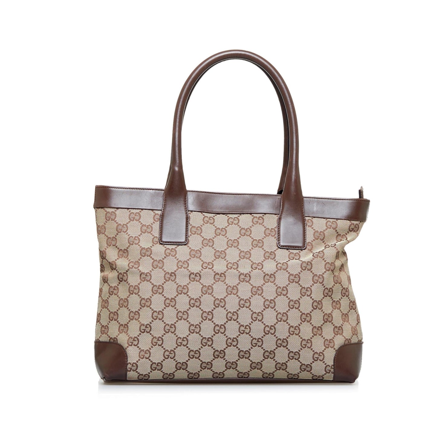 Gucci GG Canvas Tote (SHG-Qrdclg)