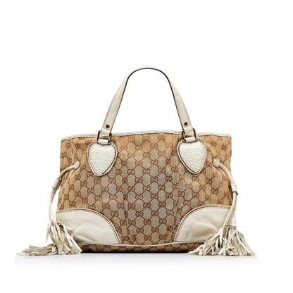 Gucci GG Canvas Tribeca Tote (SHG-lHMEpa)