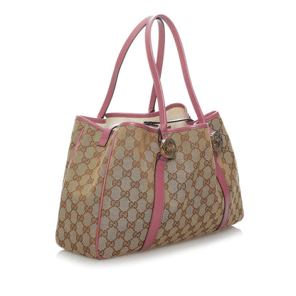 Gucci GG Canvas Twins Tote Bag