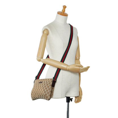 Gucci GG Canvas Web Crossbody (SHG-jpONI7)