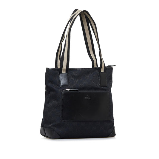 Gucci GG Canvas Web Shoulder Bag (SHG-x8Kbe7)